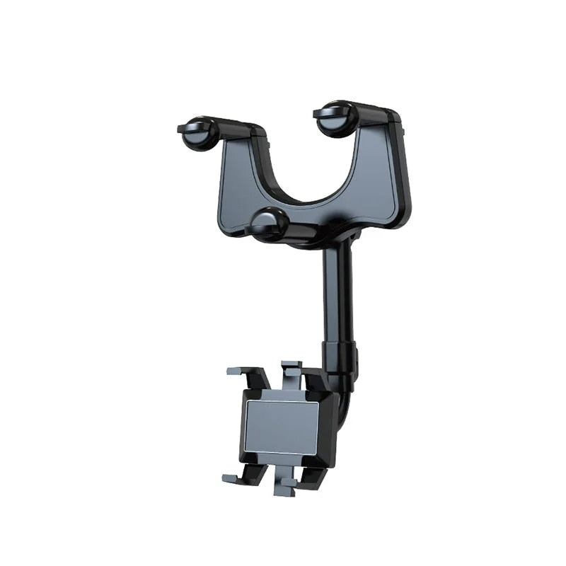 360° Rotating Multifunctional Car Mirror Phone Holder